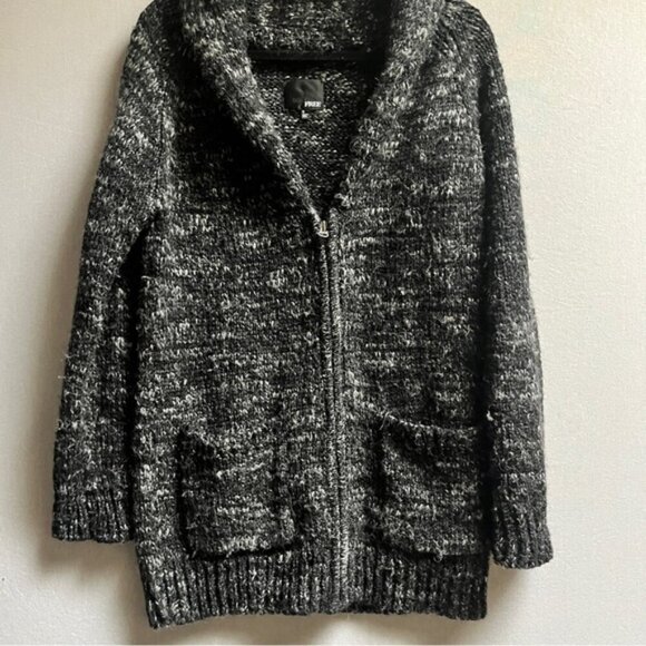 Wilfred Aritzia Orme wool alpaca zipper sweater cardigan Sz S - Picture 1 of 11